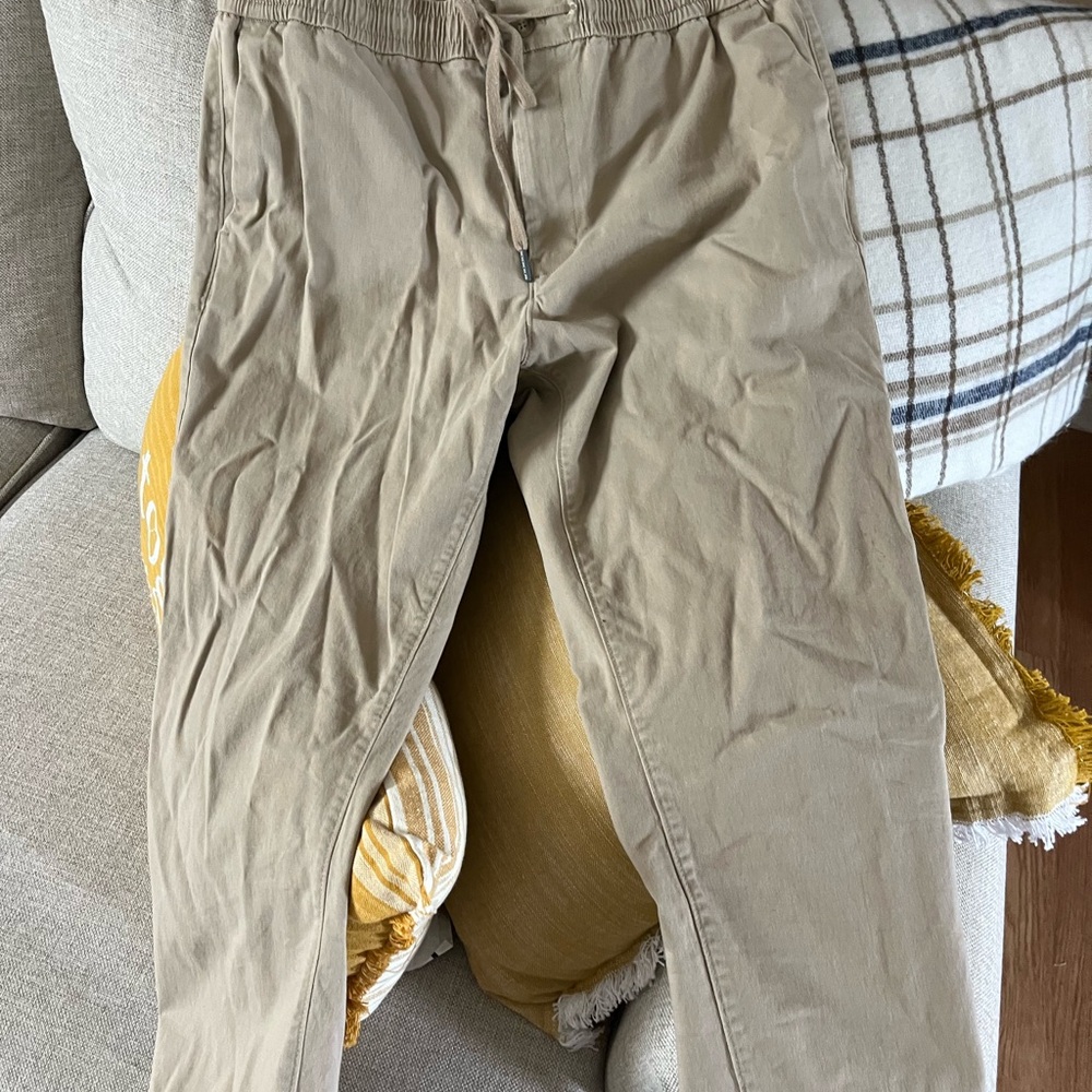 Mens stretch express khaki